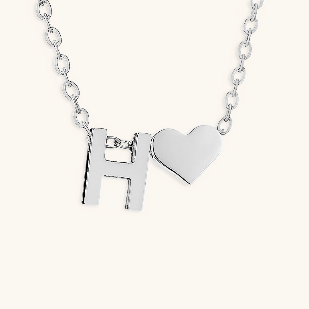 Collier En Or Avec Lettre Initiale Ria