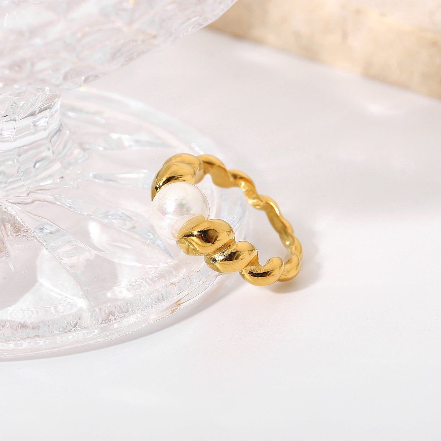 Bague en Perle d'Eau Douce Scarlett