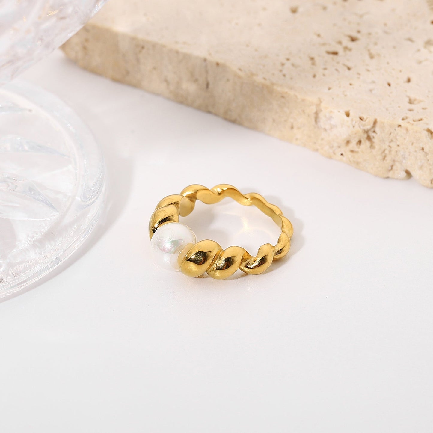 Bague en Perle d'Eau Douce Scarlett