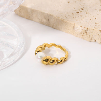 Bague en Perle d'Eau Douce Scarlett