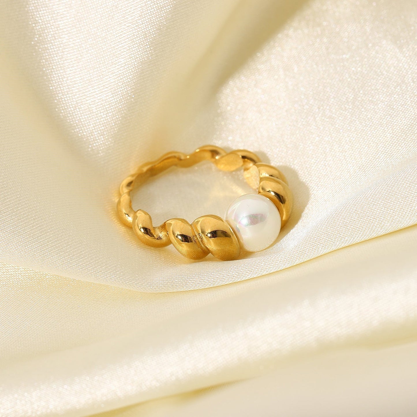 Bague en Perle d'Eau Douce Scarlett