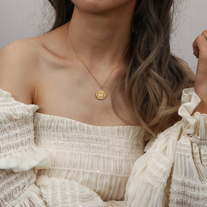 Collier Soleil en Or