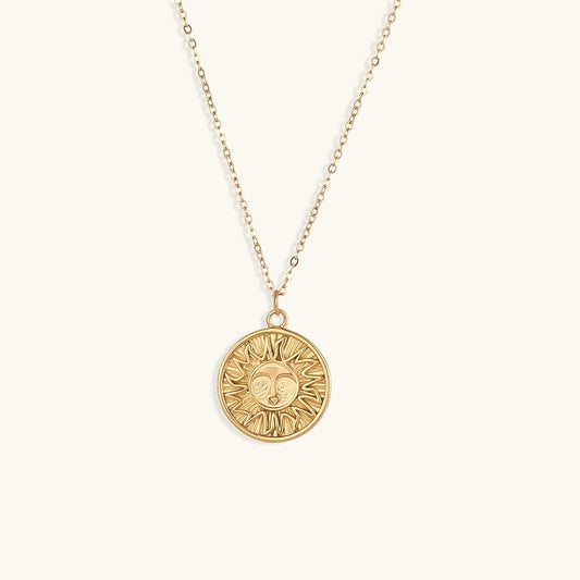 Collier Soleil en Or