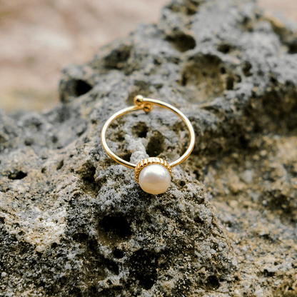 Bague Perle d'Or Solis