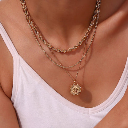 Pendentif Or Étoilé