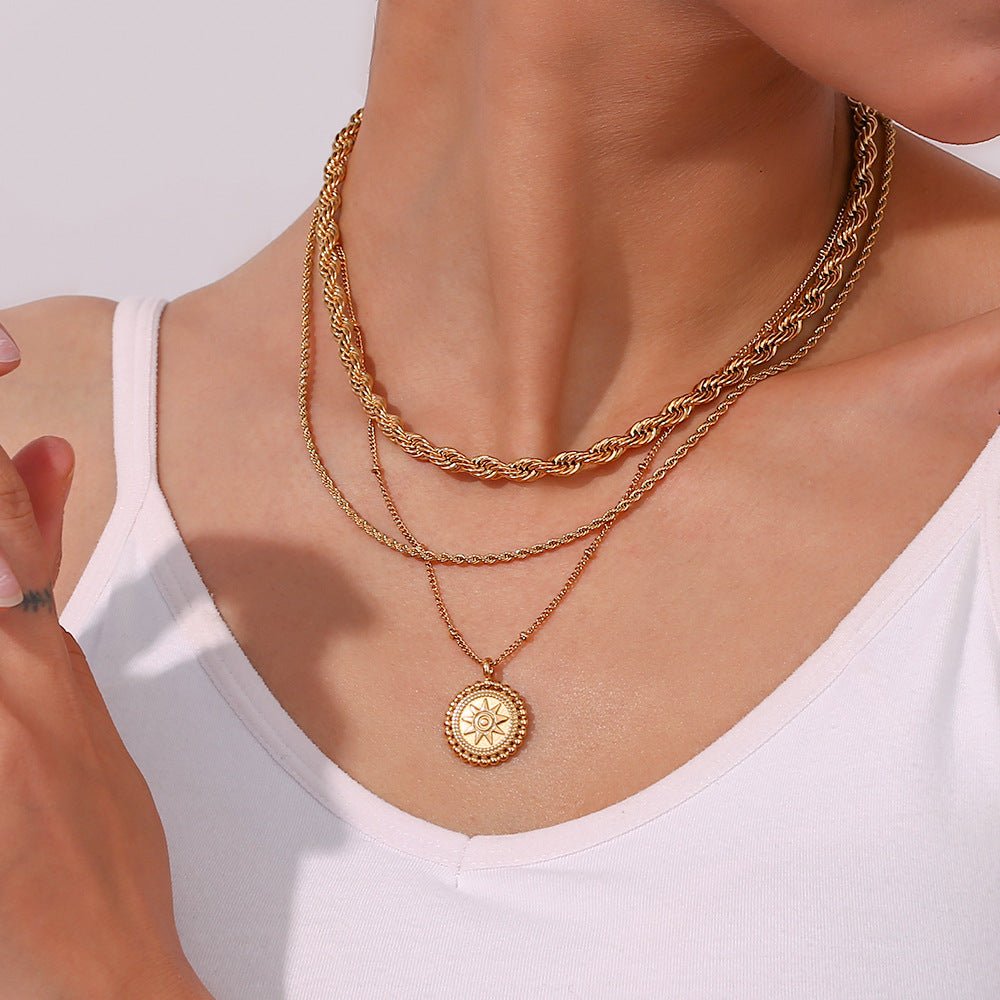 Pendentif Or Étoilé