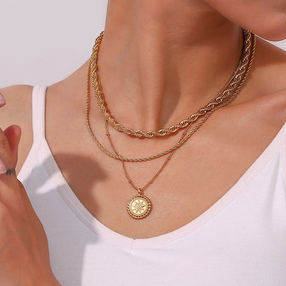 Pendentif Or Étoilé