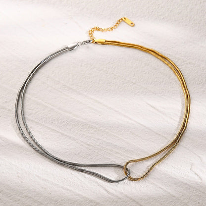 Collier Talia À Double Ton