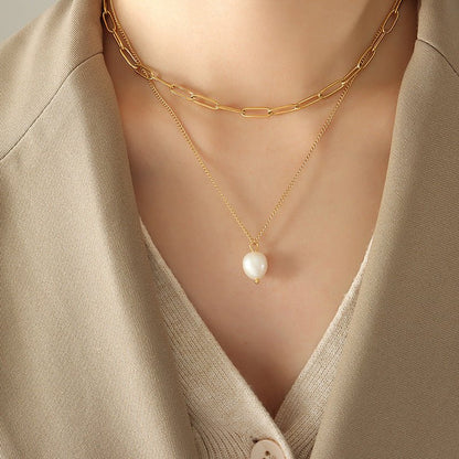 Collier en Perles d'Eau Douce Tropica