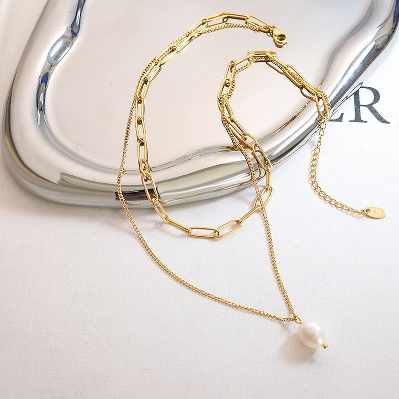 Collier en Perles d'Eau Douce Tropica