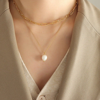 Collier En Perles D’Eau Douce Undine