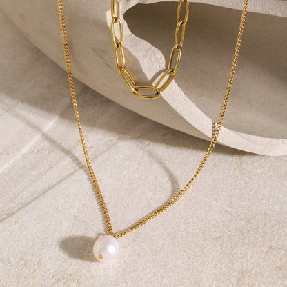 Collier En Perles D’Eau Douce Undine