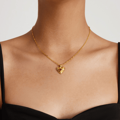 Collier en Or Vesper avec Cœur