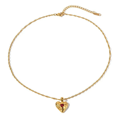 Collier en Or Vesper avec Cœur