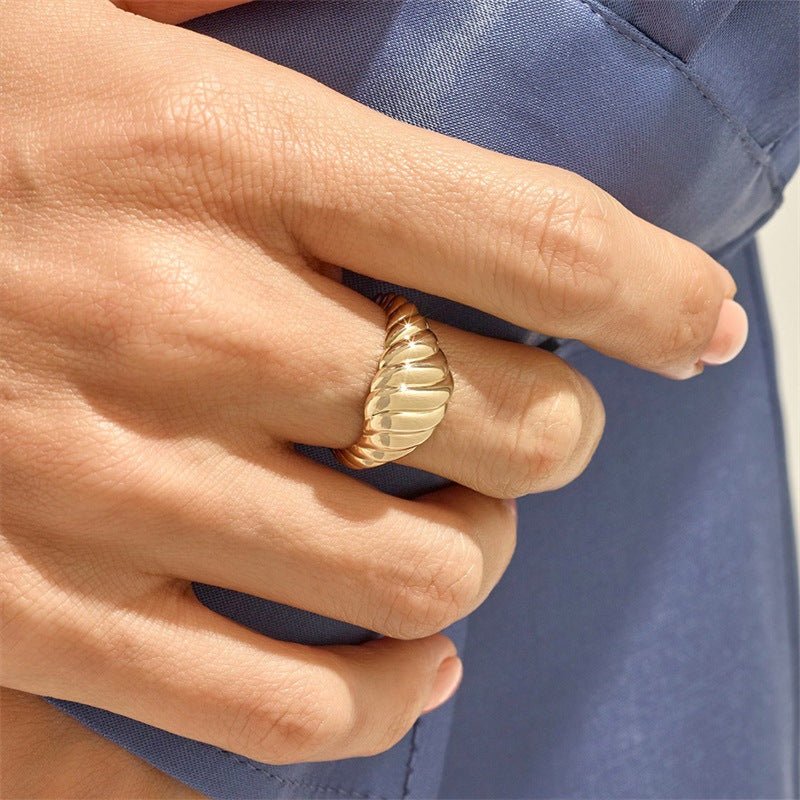 Bague Croissant en Or Ylenna