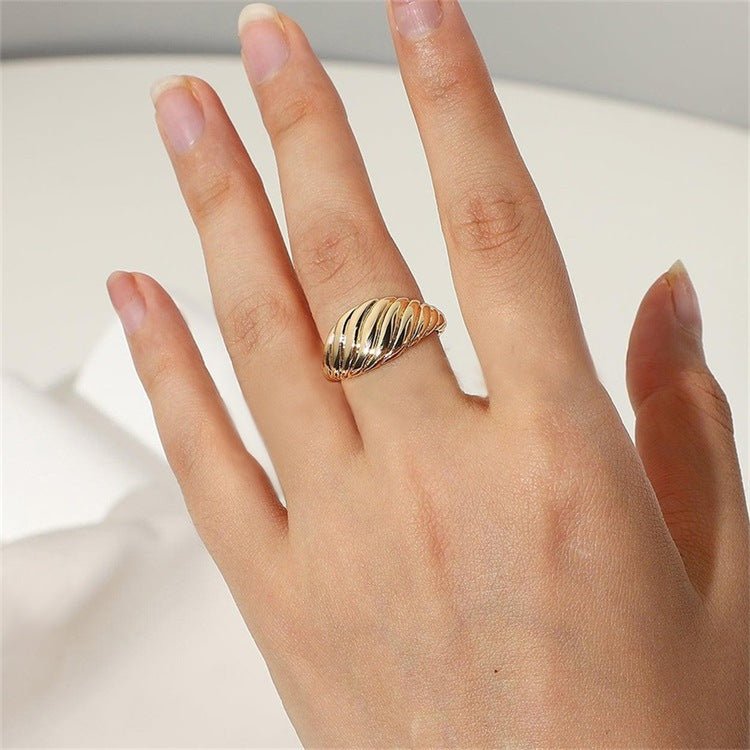 Bague Croissant en Or Ylenna