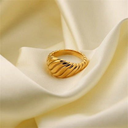 Bague Croissant en Or Ylenna
