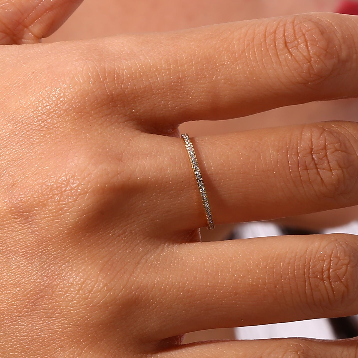 Bague en Or Pavée Zarra