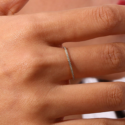Bague en Or Pavée Zarra