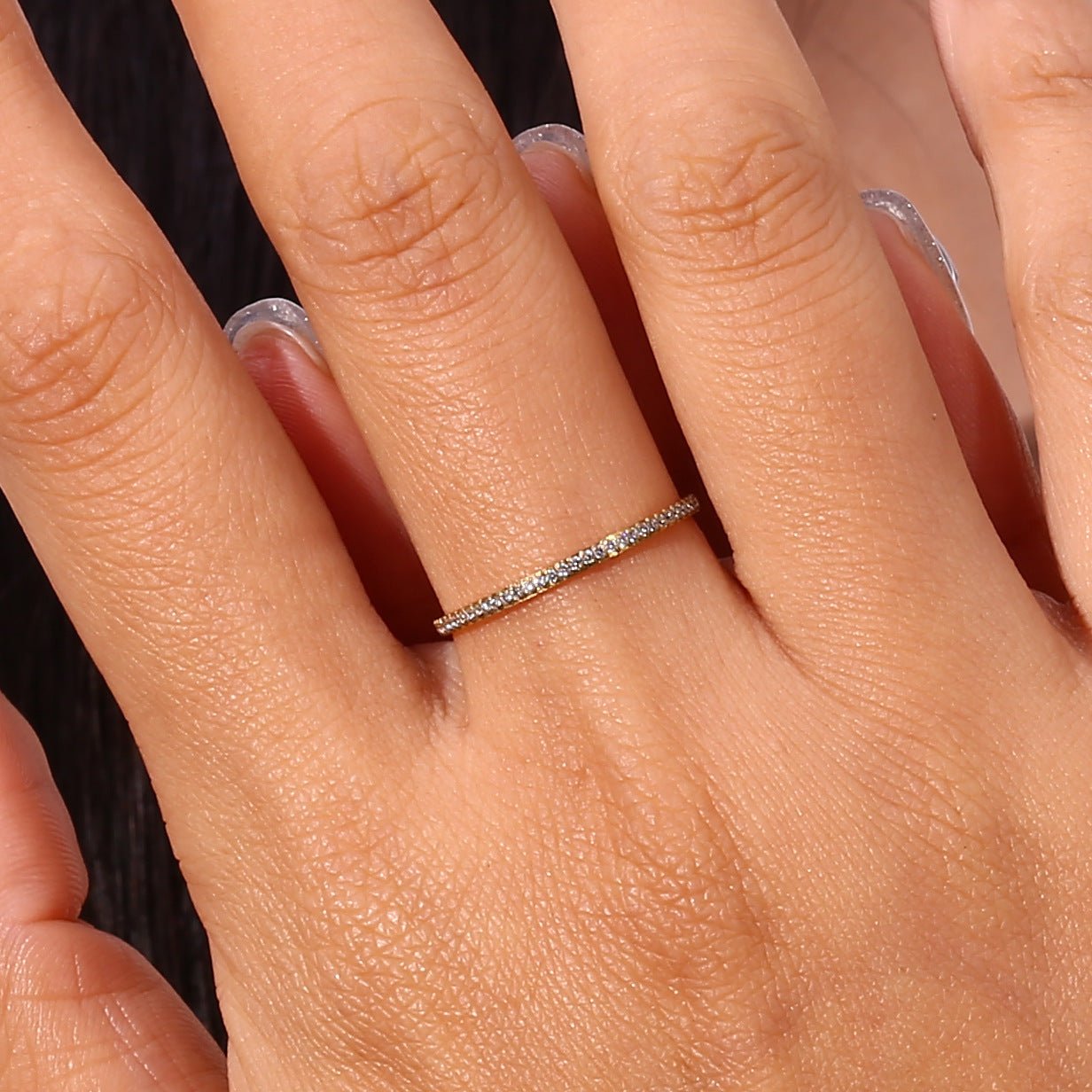 Bague en Or Pavée Zarra